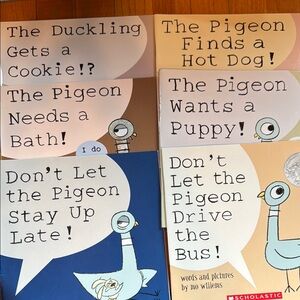 Mo Willems Pigeon Book Set